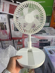 Mini Ventilateur Rechargeable (Taille Réglable)