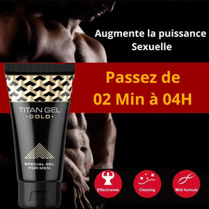 TITAN Gel d'agrandissement XXL de d'endurance pour Hommes