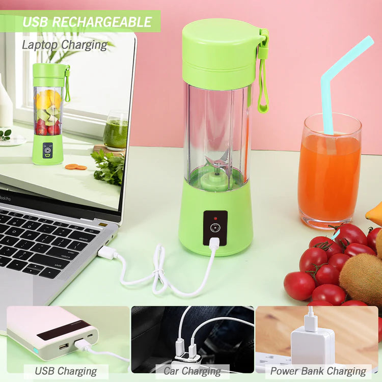 Mixeur Portable à 4 Lames Rechargeable : FreshBlend ™