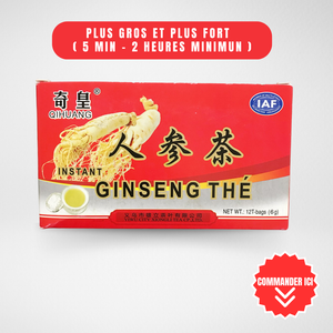 Ginseng Tea : Pack de 20 thé de faiblesse sexuelle TG