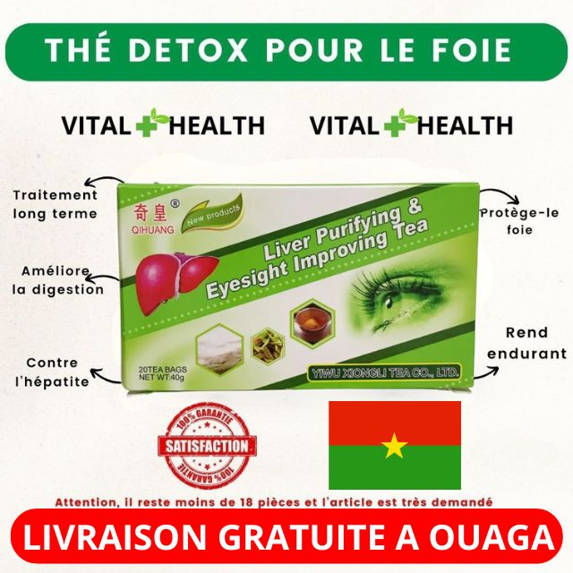 Pack de 20 Thés Nettoyeur de Foie et Anti Hépatite BF